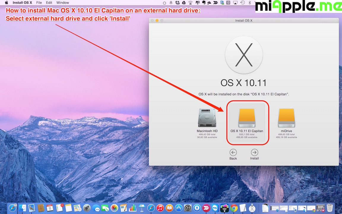 set up an external hard drive for mac